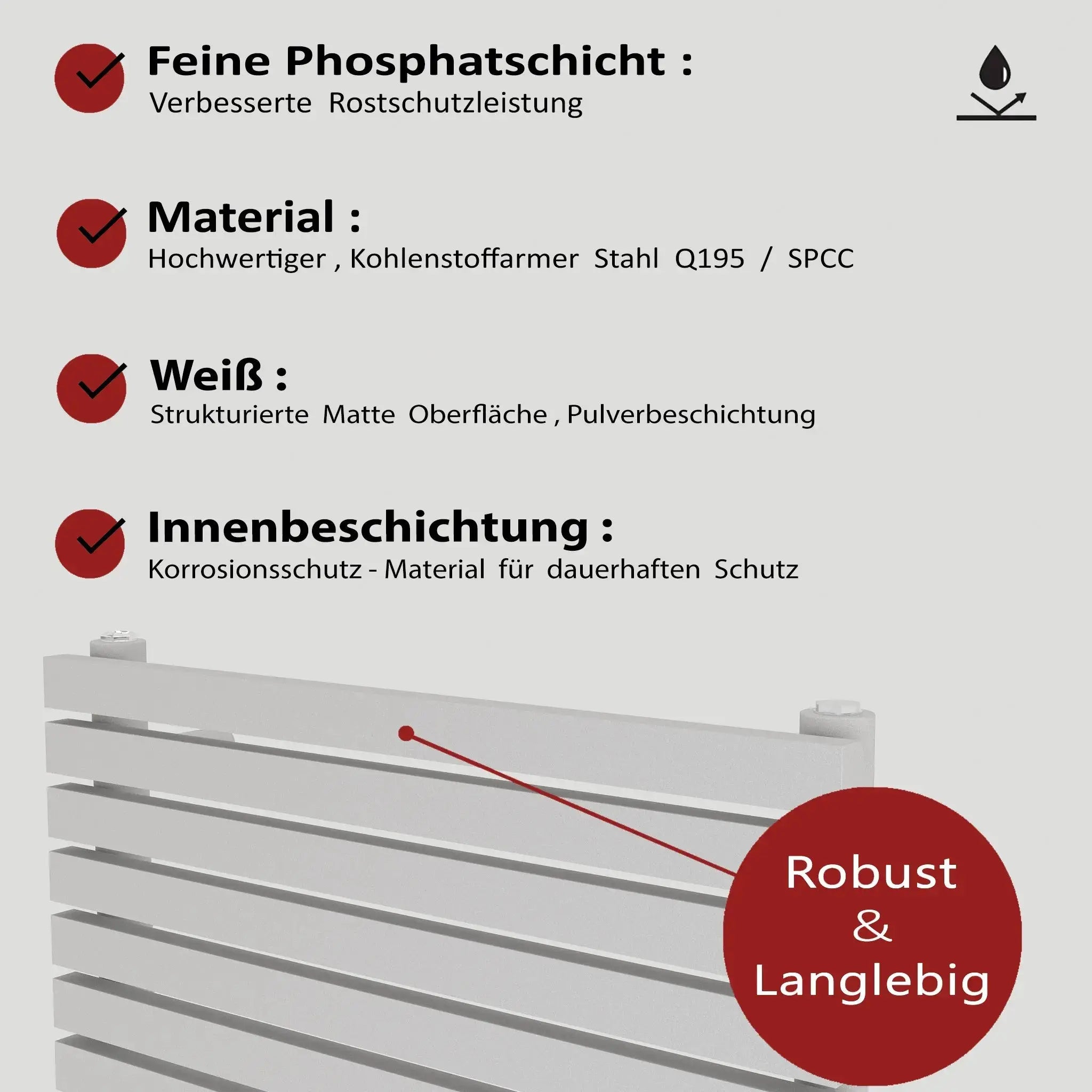 Badheizkörper & Handtuchheizkörper Mimosa-BAD Badheizkoerper.SHOP Badheizkoerper Heizkörper