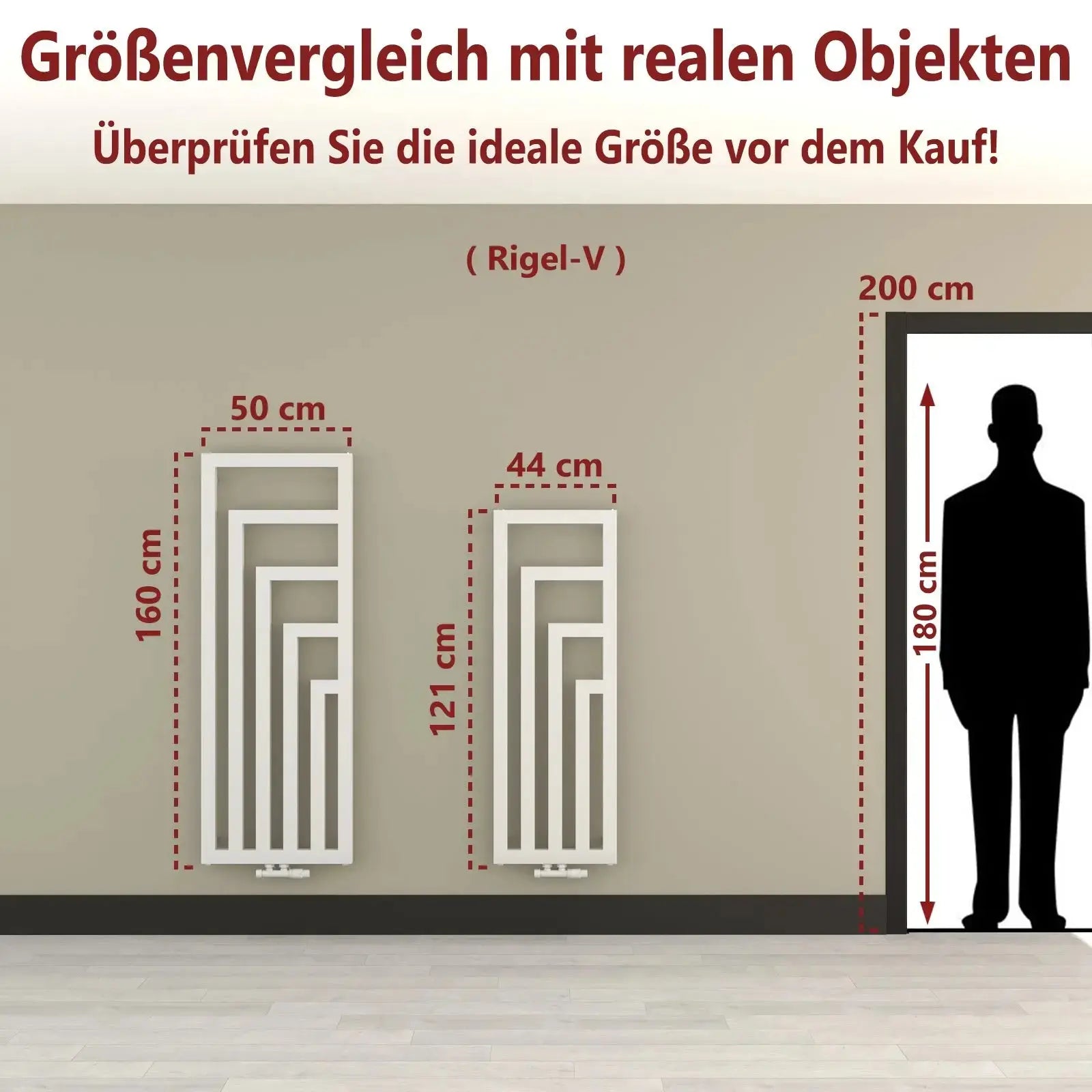 Badheizkörper & Handtuchheizkörper Rigel-V Badheizkoerper.SHOP Badheizkoerper Heizkörper