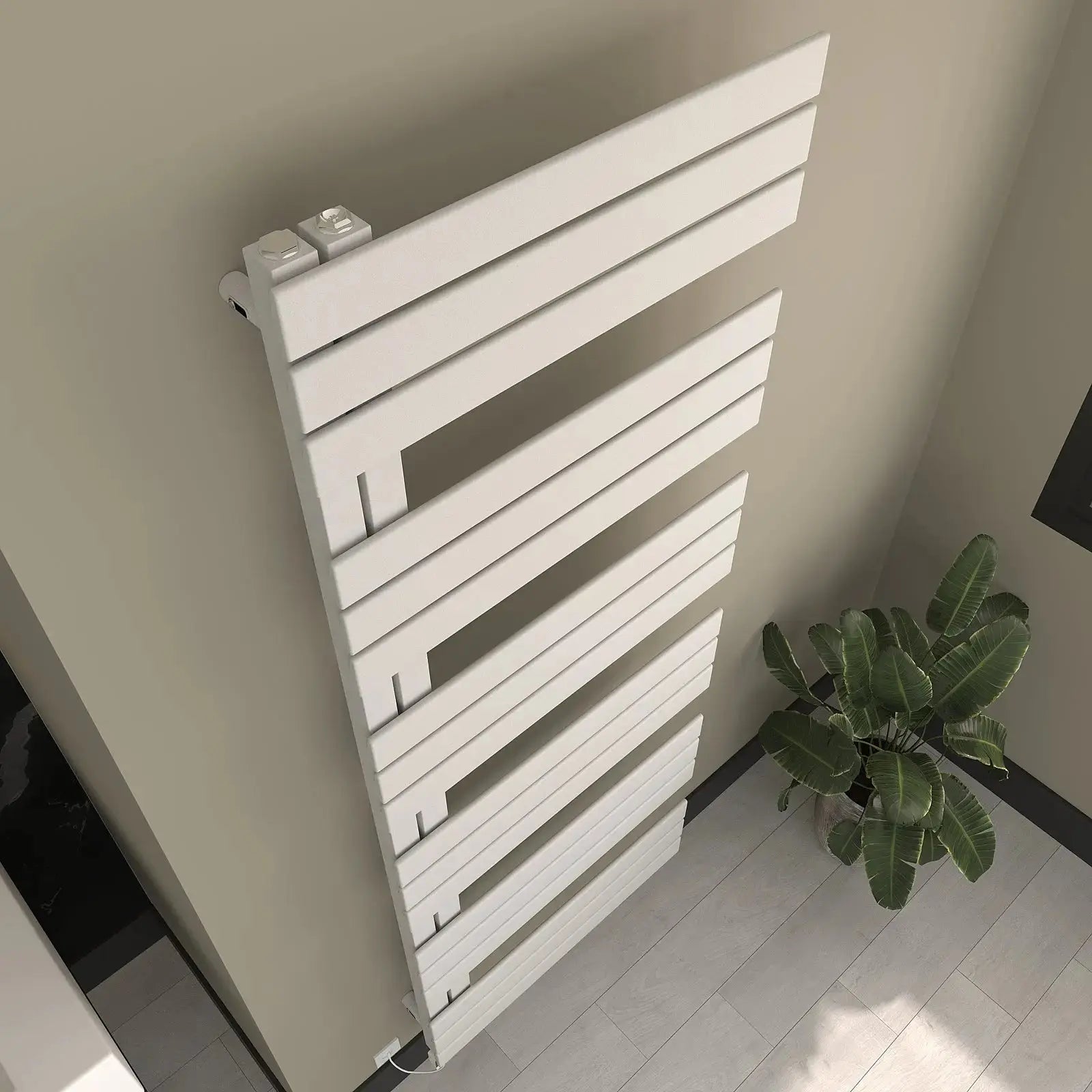 Handtuchheizkörper elektrisch DIADEM inkl. Heizstab - seitlich offen Badheizkoerper.SHOP Badheizkoerper Heizkörper