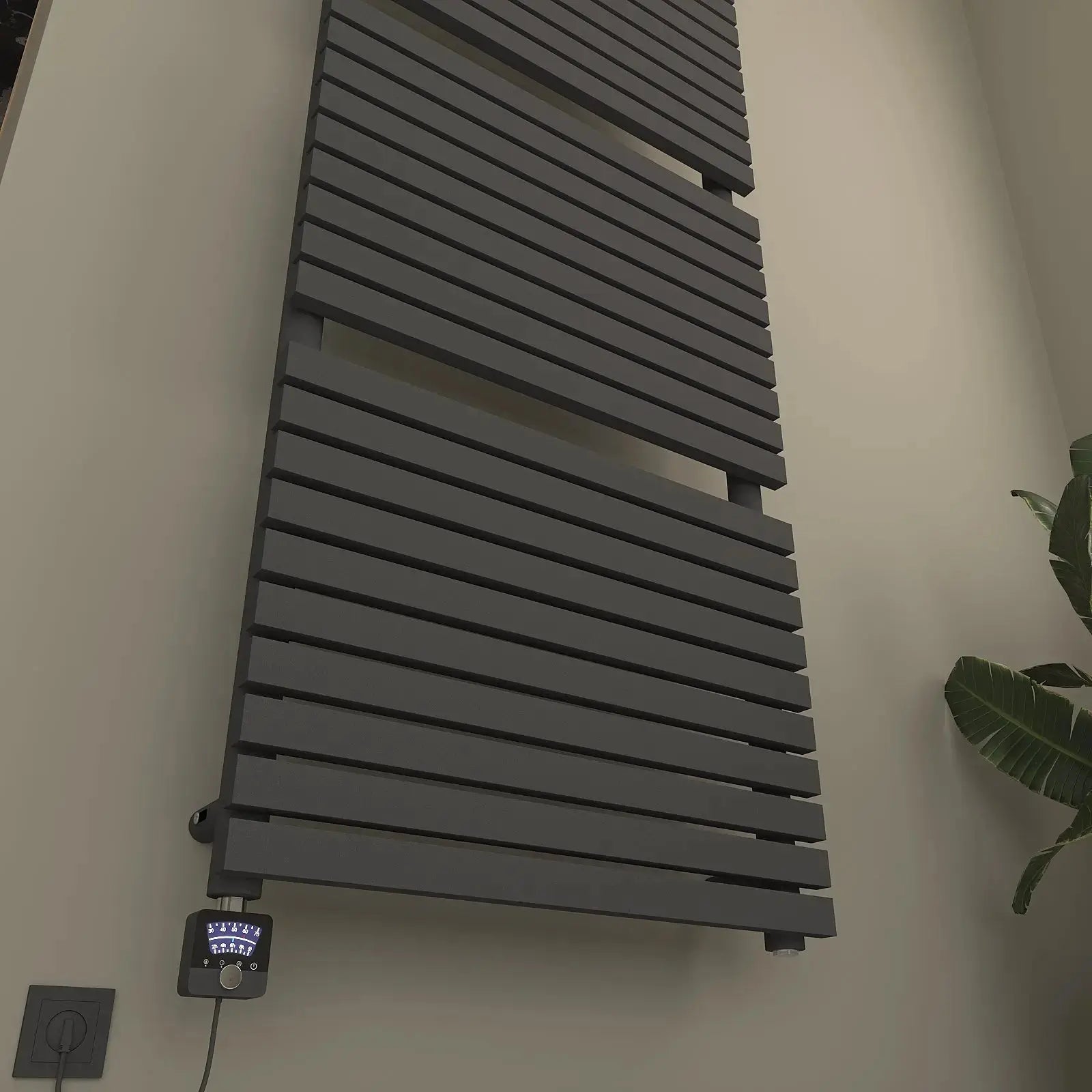 Handtuchheizkörper elektrisch Mimosa-BAD inkl. Heizstab Badheizkoerper.SHOP Badheizkoerper Heizkörper