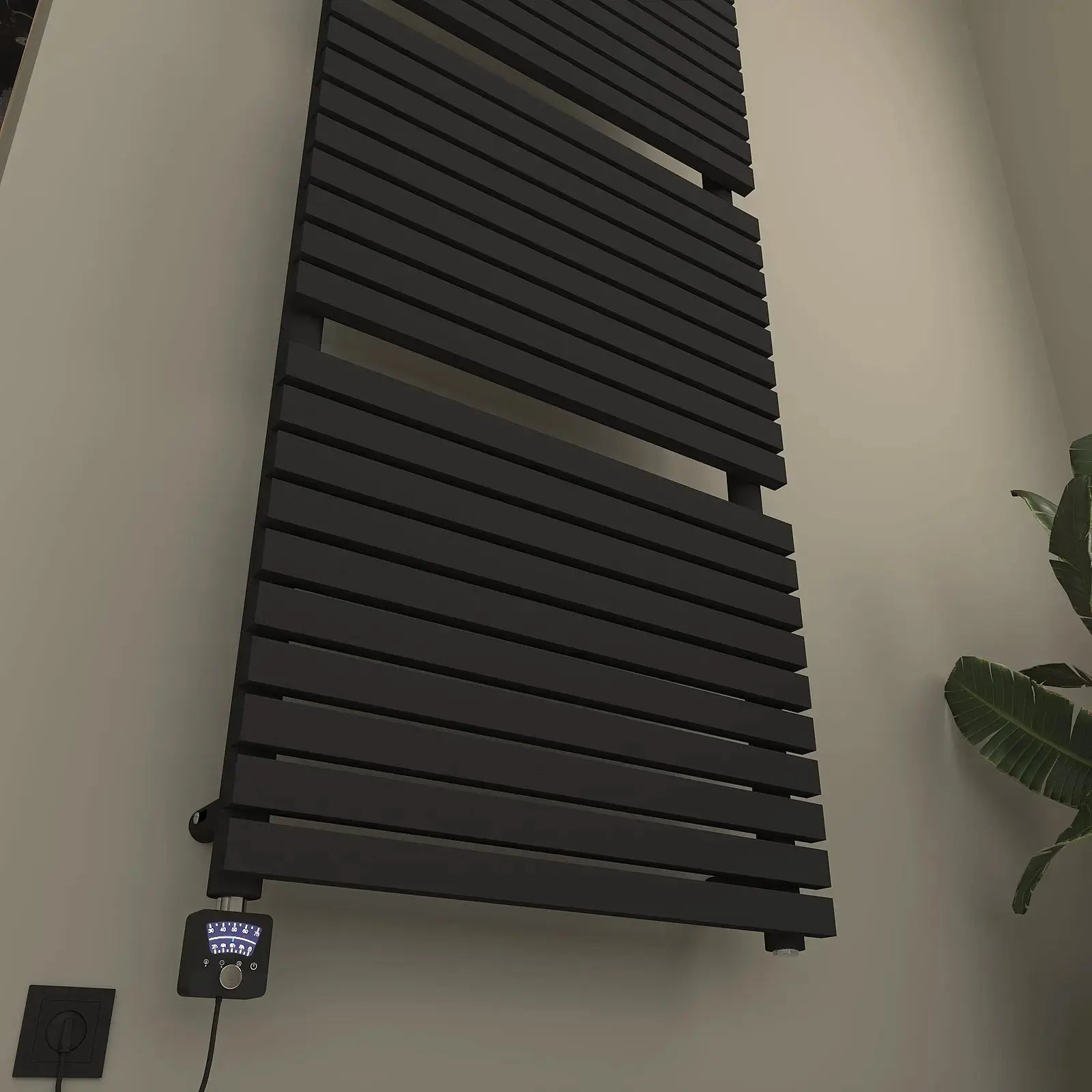 Handtuchheizkörper elektrisch Mimosa-BAD inkl. Heizstab Badheizkoerper.SHOP Badheizkoerper Heizkörper