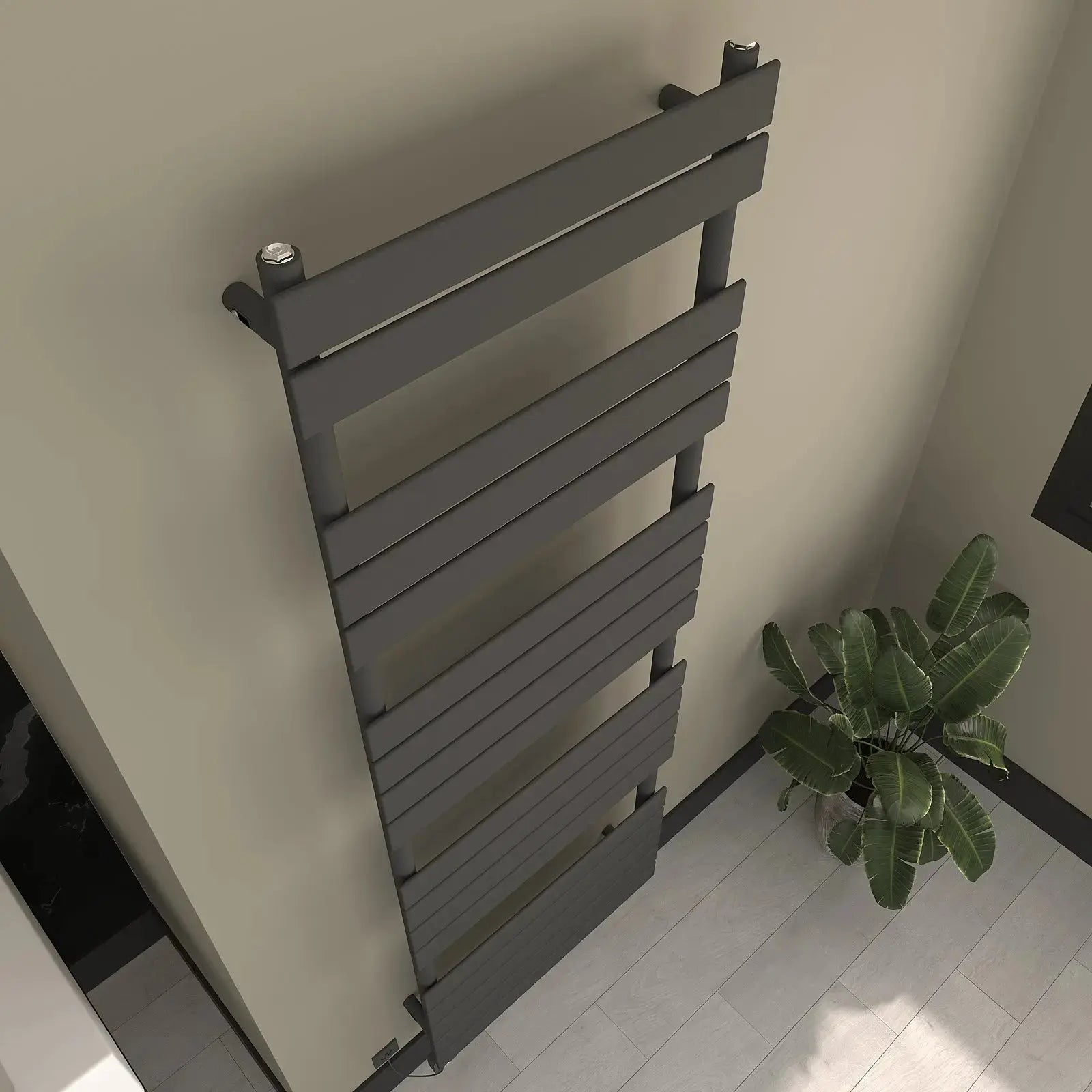 Handtuchheizkörper elektrisch Polaris inkl. Heizstab Badheizkoerper.SHOP Badheizkoerper Heizkörper