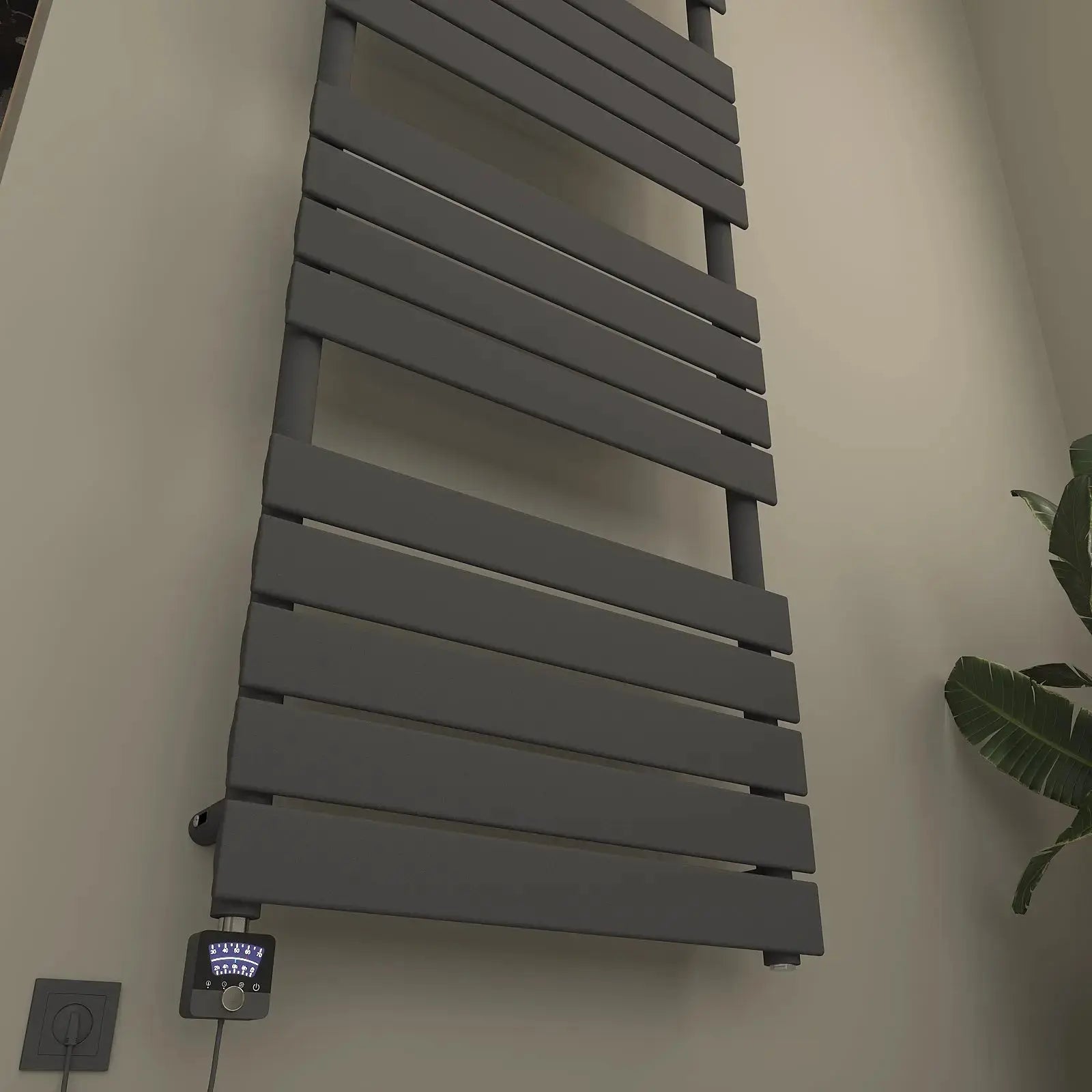 Handtuchheizkörper elektrisch Polaris inkl. Heizstab Badheizkoerper.SHOP Badheizkoerper Heizkörper