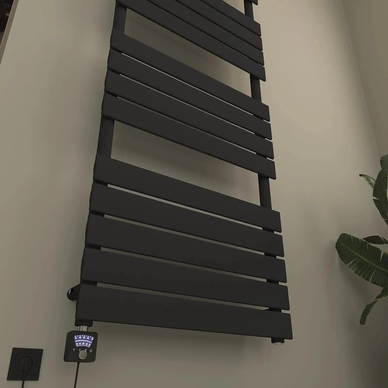 Handtuchheizkörper elektrisch Polaris inkl. Heizstab Badheizkoerper.SHOP Badheizkoerper Heizkörper