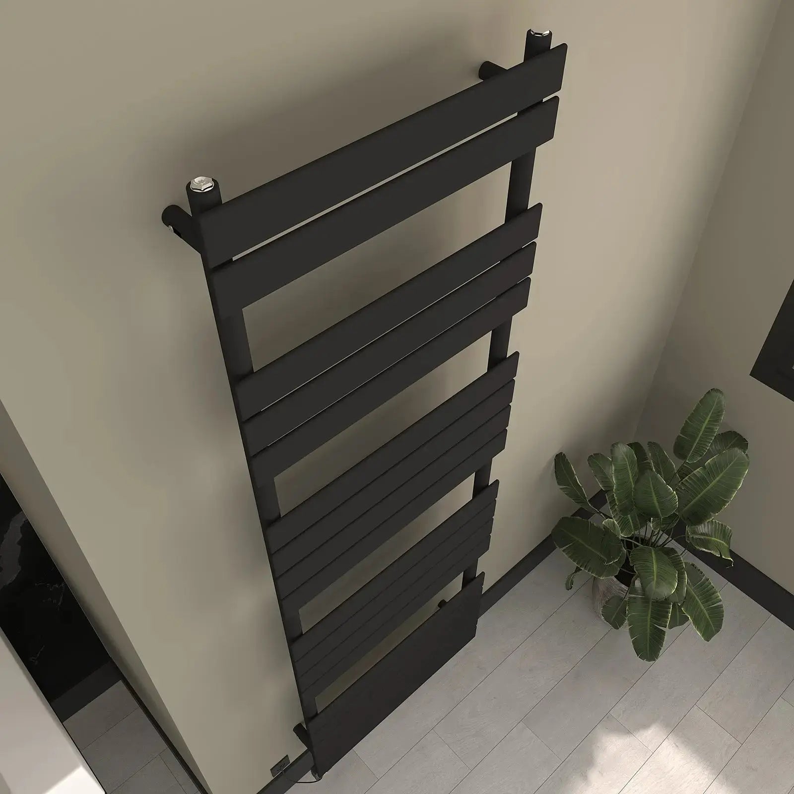 Handtuchheizkörper elektrisch Polaris inkl. Heizstab Badheizkoerper.SHOP Badheizkoerper Heizkörper