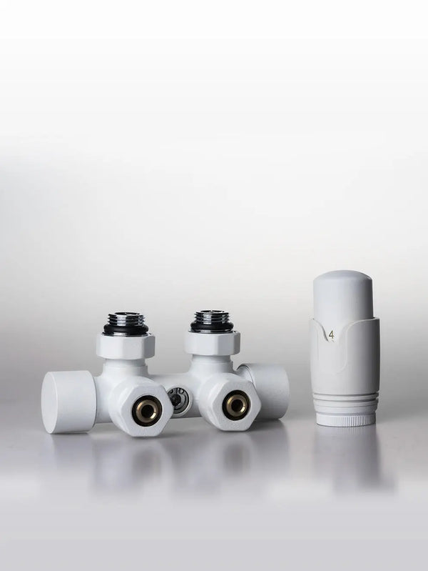 WEGA Multiblock Ventilset 50 mm – Weiß, Anthrazit, Schwarz, Chrom - Weiß