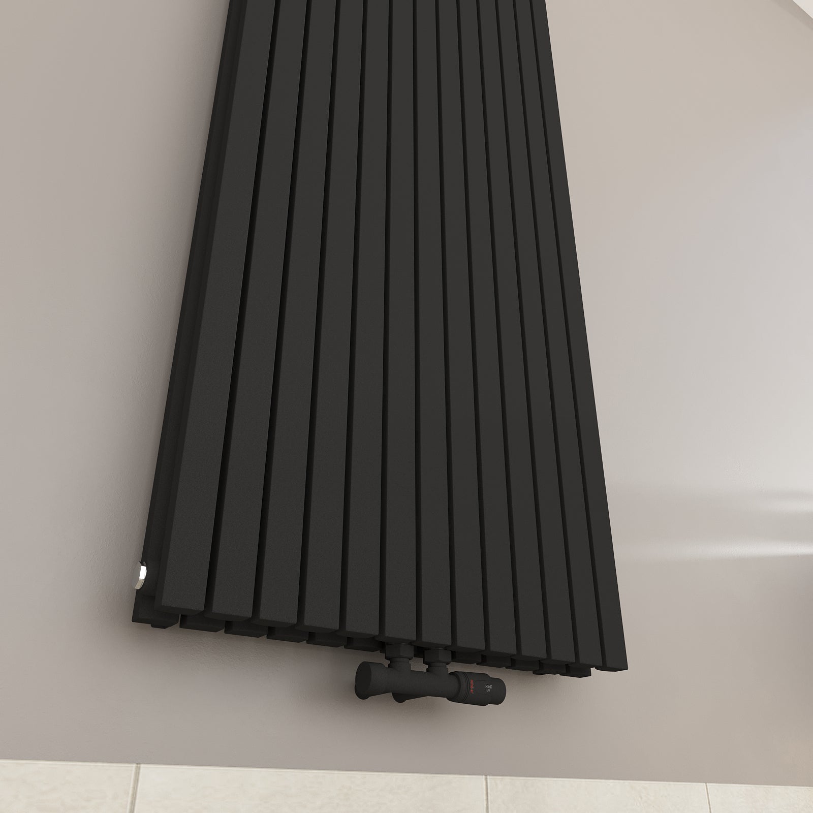 Designheizkörper, Paneelheizkörper 2-Lagig bis 4000 Watt - MIMOSA Vertikal
