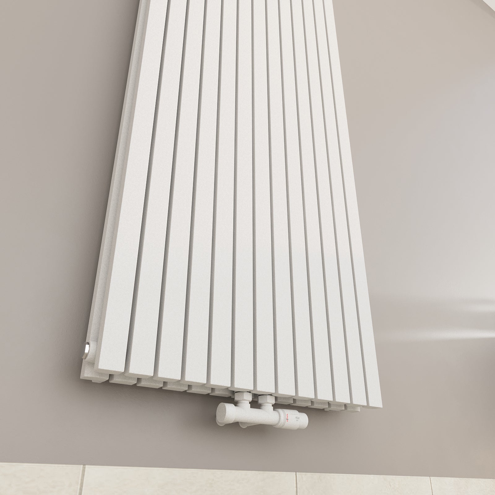 Designheizkörper, Paneelheizkörper 2-Lagig bis 4000 Watt - MIMOSA Vertikal