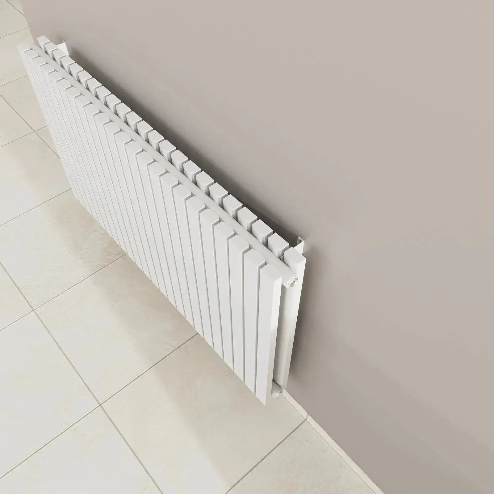 Design-Paneelheizkörper 2-Lagig mit extrem hoher Heizleistung (bis ~2.700 W) - MIMOSA Waagrecht Badheizkoerper.SHOP Badheizkoerper Heizkörper
