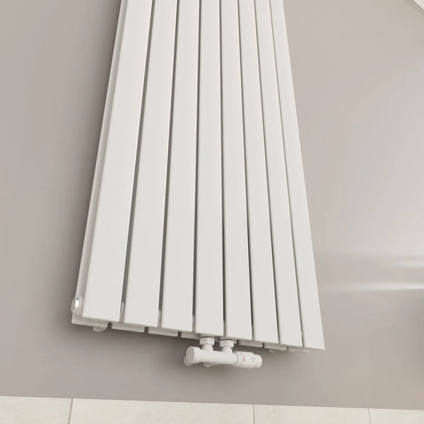 Designheizkörper, Paneelheizkörper 2-Lagig Pollux Vertikal - Weiß