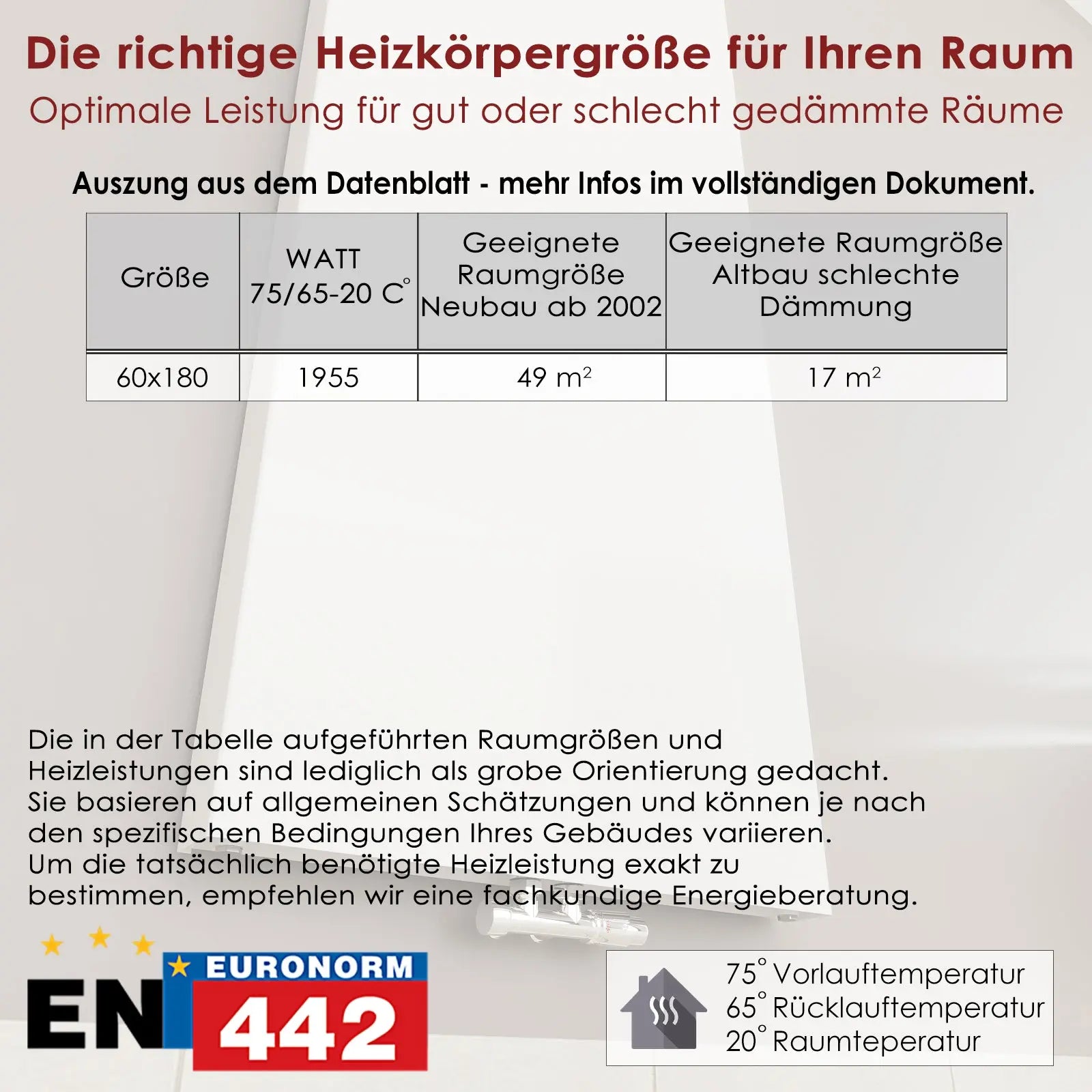 Typ20 Planheizkörper, Flachheizkörper DANYAL Vertikal Badheizkoerper.SHOP Badheizkoerper Heizkörper