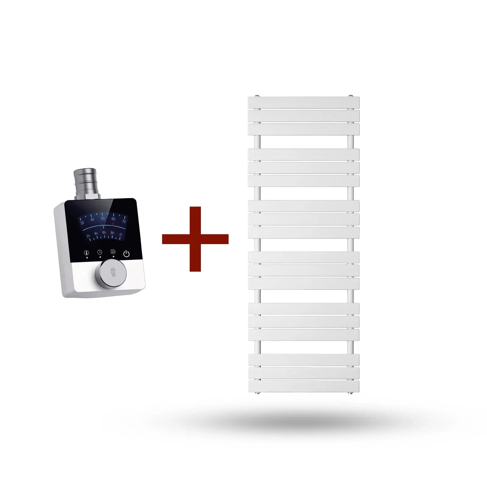 Elektro Heizstab mit Regulierungsuhr für Heizkörper 600-1200 Watt Badheizkoerper.SHOP Badheizkoerper Heizkörper - Zubehör