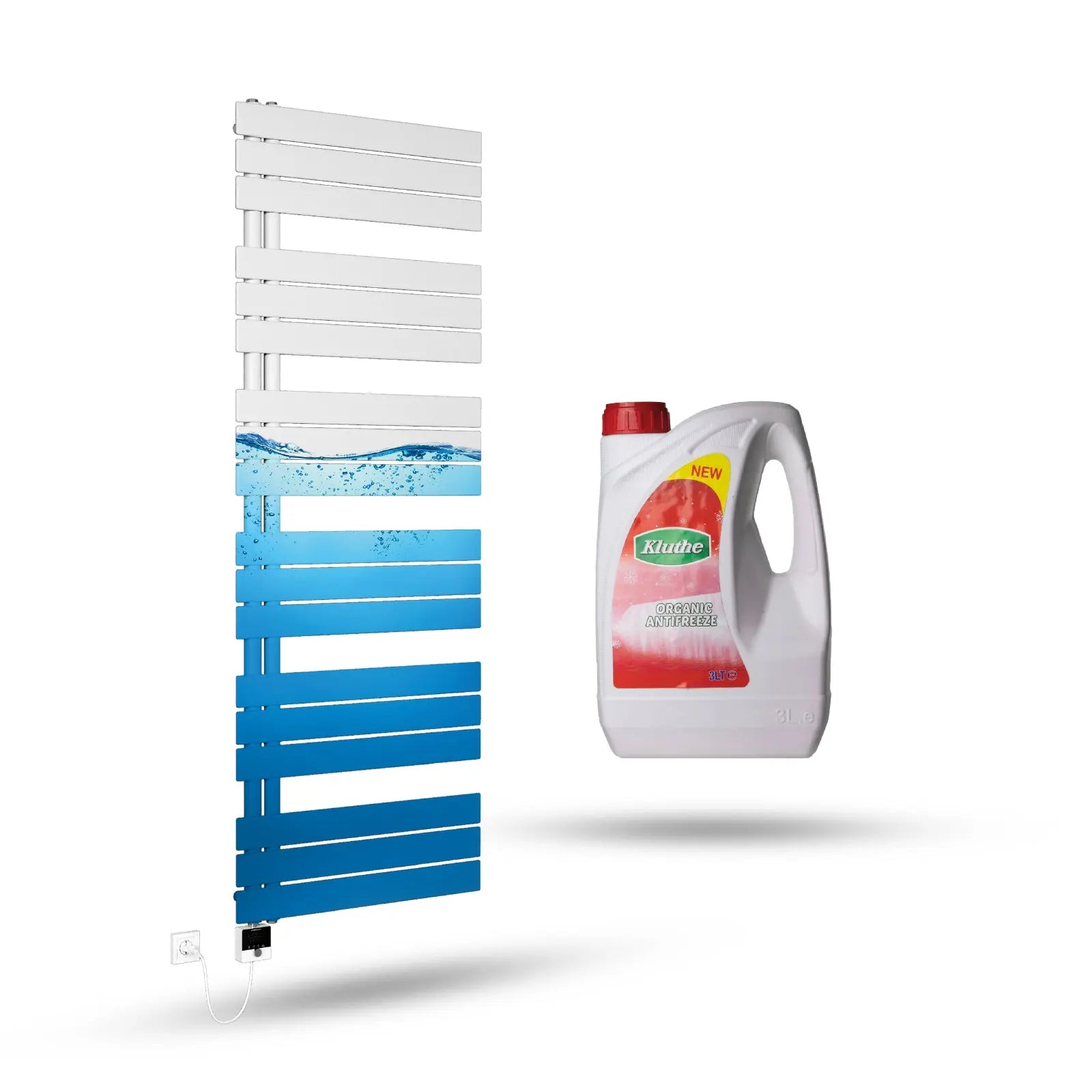 Elektro Heizstab mit Regulierungsuhr für Heizkörper 600-1200 Watt Badheizkoerper.SHOP Badheizkoerper Heizkörper - Zubehör