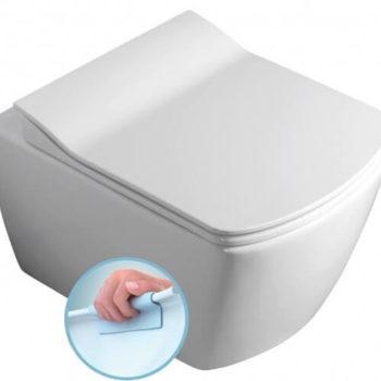 CREAVIT EG321 Dusch Hänge-WC - Weiß - mit/ohne Bidet