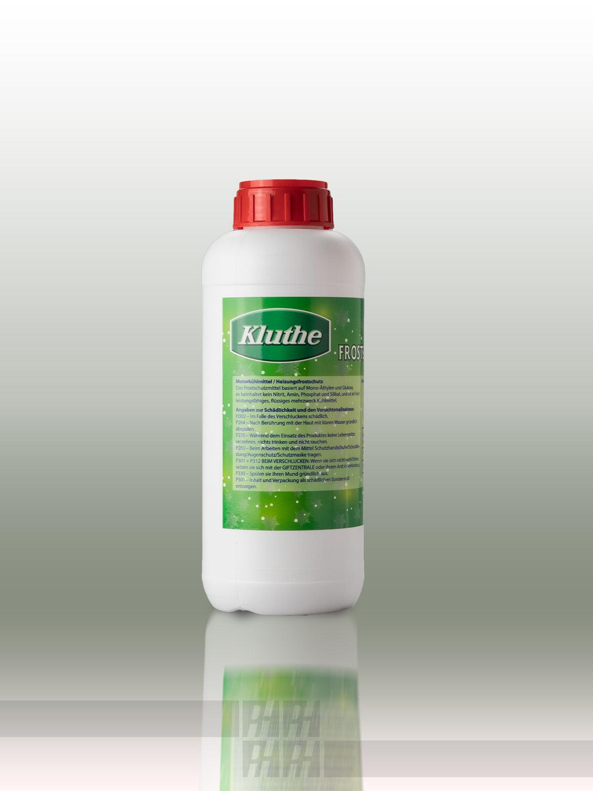 Thermoflüssigkeit für elektrische Heizkörper BIO Glykol KLUTHE in 1L oder 3L