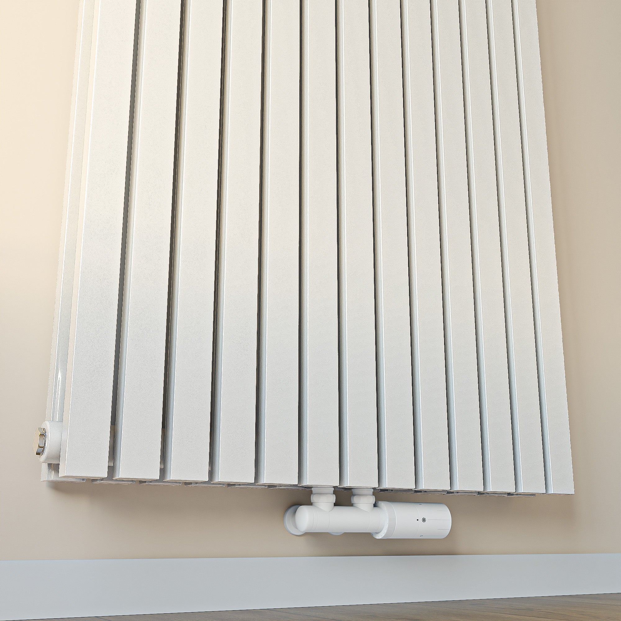 MIMOSA Vertikal Paneelheizkörper 4000 W | Wohnzimmer | 10 J. Garantie