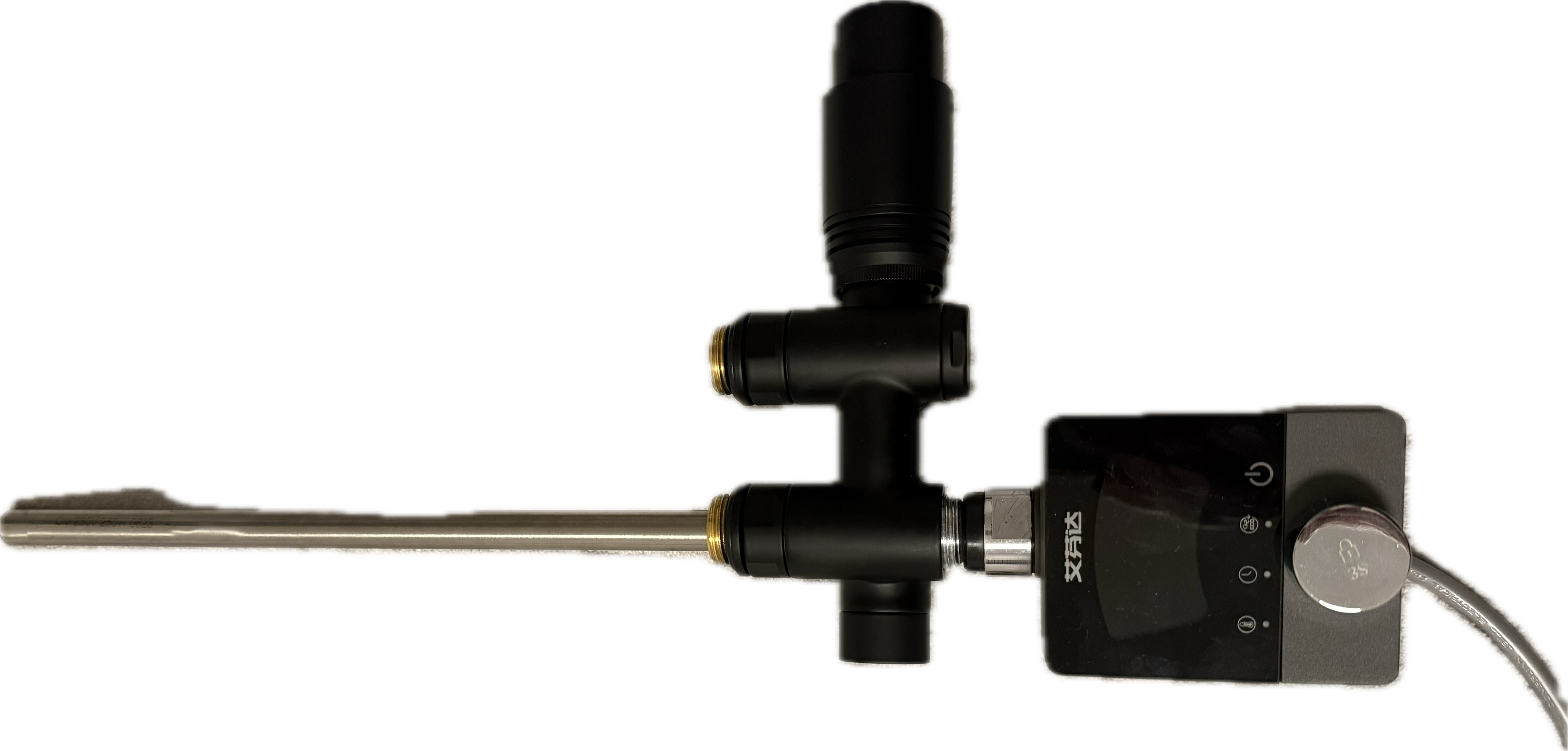 Multiblock Ventilset Dualbetrieb Diadem – Weiß, Schwarz, Chrom