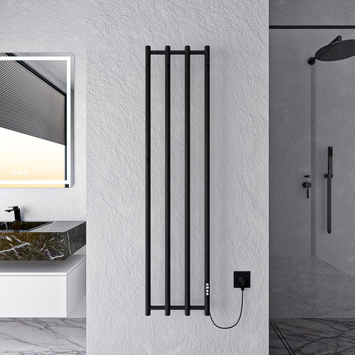 Trocken Handtuchwärmer Rund - 4V - Tania Schwarz